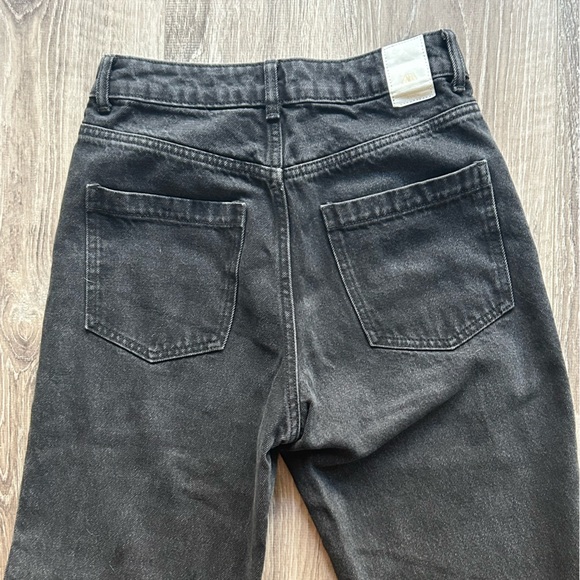 Zara Wide Leg Jeans Size 4 - Picture 7 of 8